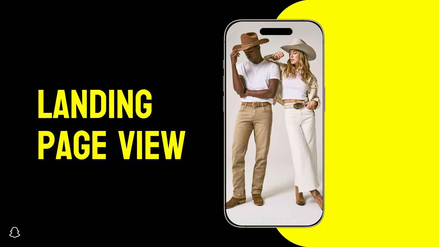 Three Snapchat Ad examples on display