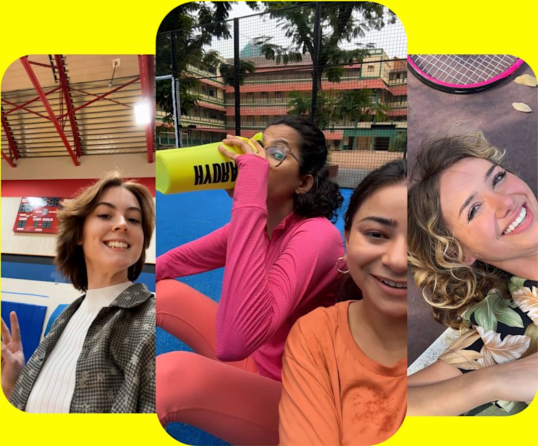 Female influencers and sports athletes