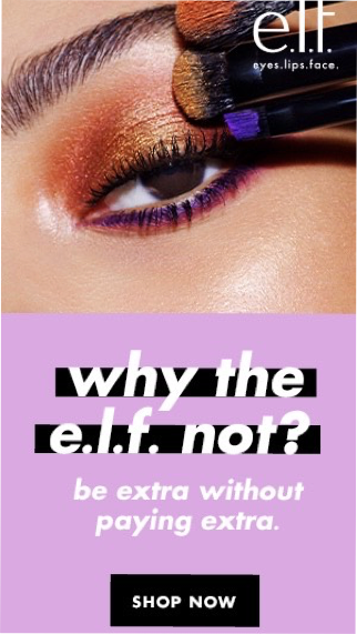 e.l.f.ing Amazing Campaign on Snapchat targeting Gen Zs and Millennials