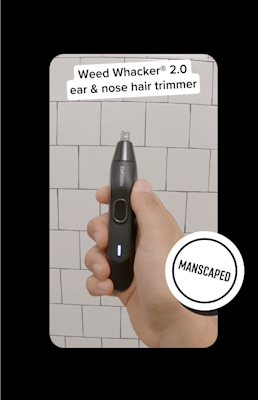 A Manscaped Snapchat Ad.
