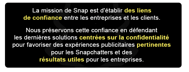 iOS 14 Snap's commitment to privacy by design